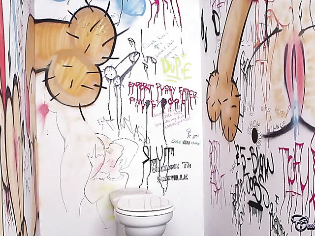 Interracial gloryhole facial for filthy MILF Montse Swinger