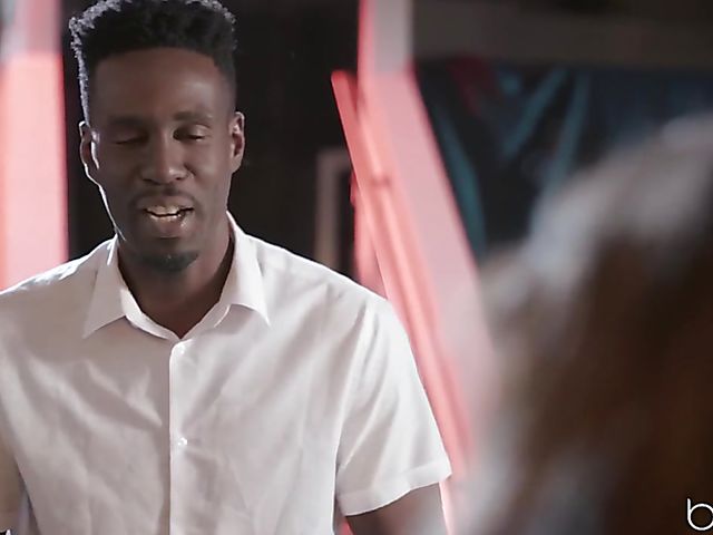 Black cock slut Kimber Woods gets it