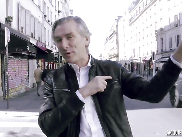 French beauty Candice gets pounded at the bar