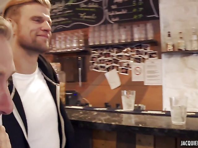 French beauty Candice gets pounded at the bar