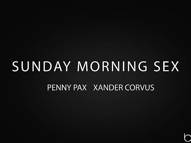 Anal sex on Sunday morning with big tit redhead Penny Pax
