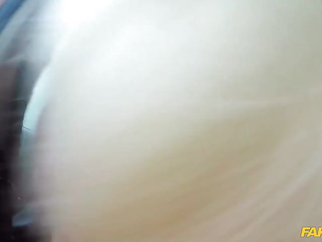 Driving lesson for chubby mom Lacey Starr