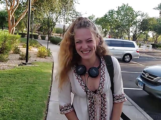 Small titted Luna gets filled with a thick black cock 