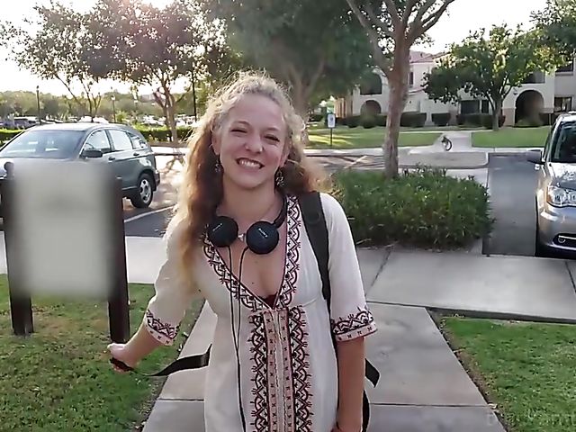 Small titted Luna gets filled with a thick black cock 