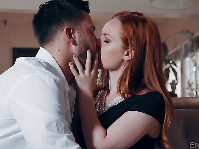 Sexy redhead Ella Hughes has a nice time with Seth Gamble