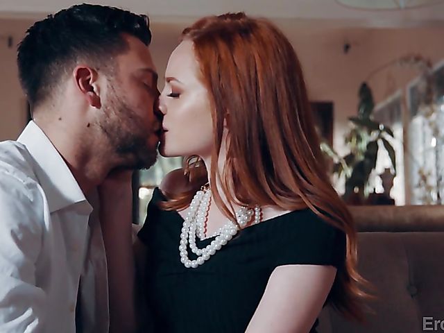 Sexy redhead Ella Hughes has a nice time with Seth Gamble