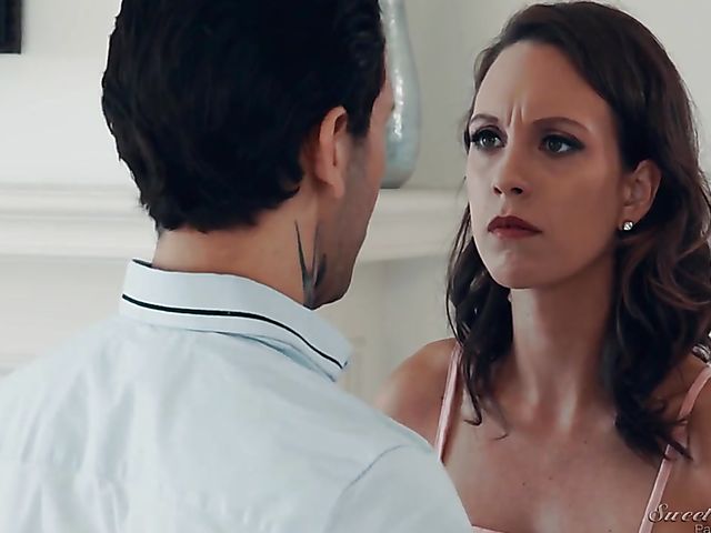 Jade Nile fucks a tattooed guy as her husband watches