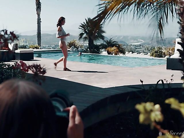 Jade Nile fucks a tattooed guy as her husband watches