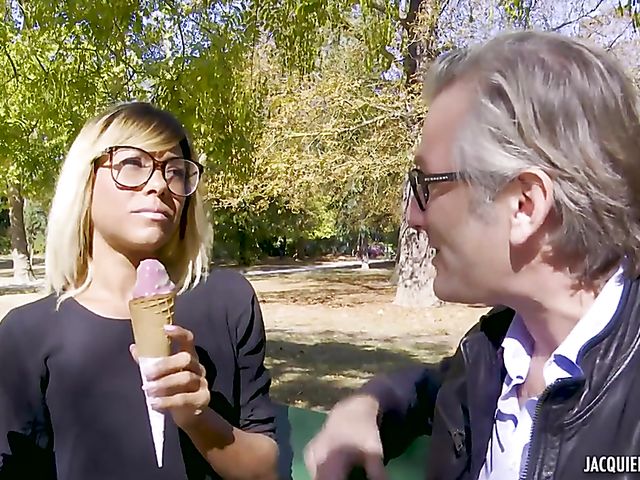 Jacquie et Michel threesome with 33-year-old Rose