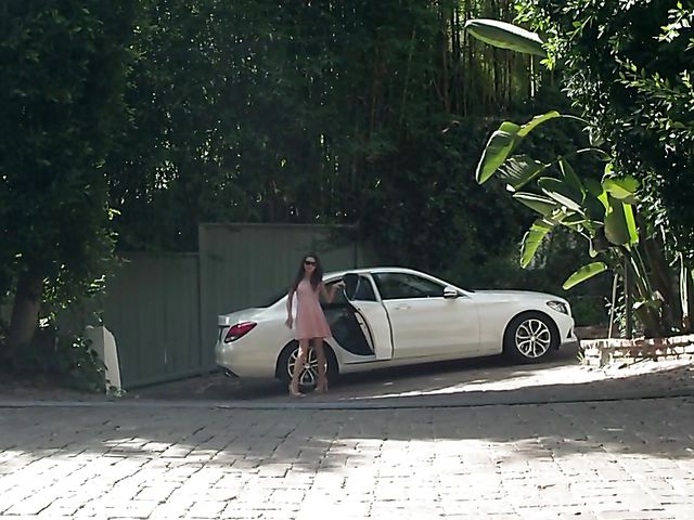 Exotic lesbian teen Alex De La Flor has sex with Katana Kombat 