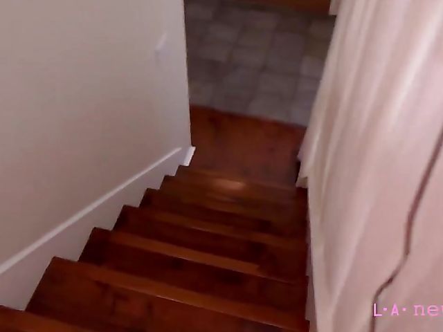 POV fuck and blowjob with young model Avery