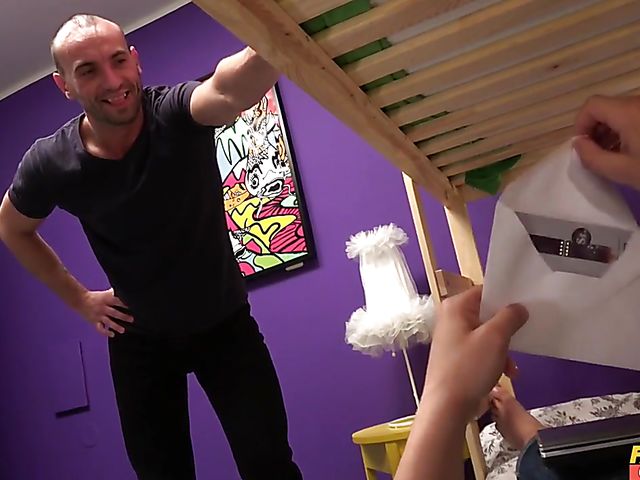 Elegant MILF Joanna Bujoli is his fucktoy for tonight