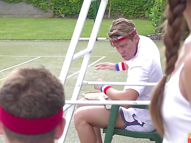 Tiny tits tennis girl Amirah Adara fucking all day