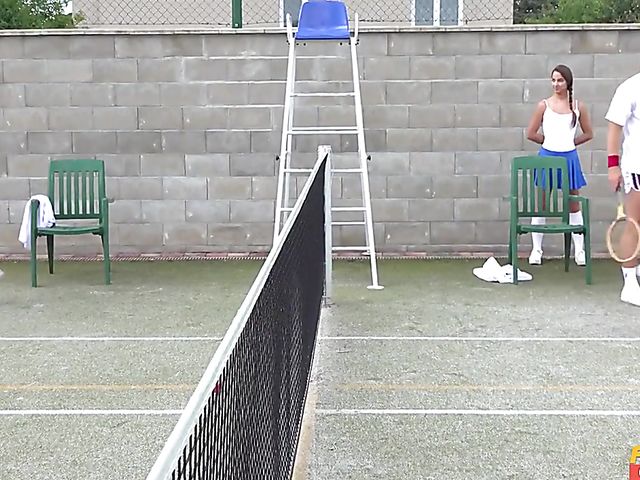 Tiny tits tennis girl Amirah Adara fucking all day