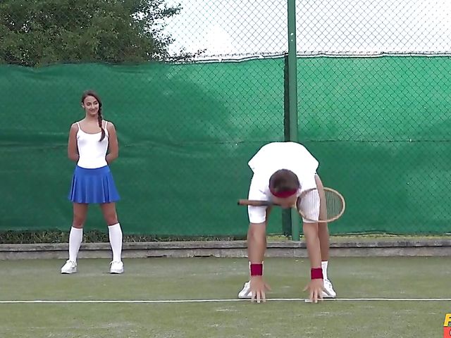 Tiny tits tennis girl Amirah Adara fucking all day