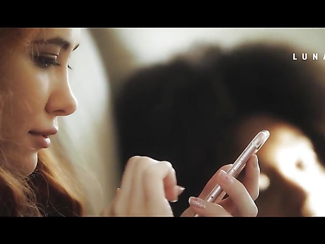 Interracial lesbians Gisha Forza and Luna C