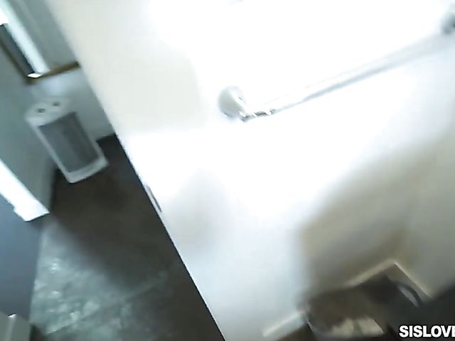 Step brother fucks his tiny teen sister Izzy Lush