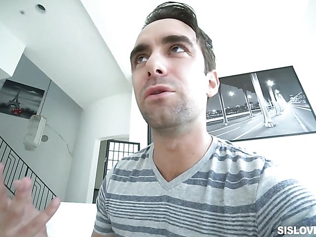 Step brother fucks his tiny teen sister Izzy Lush