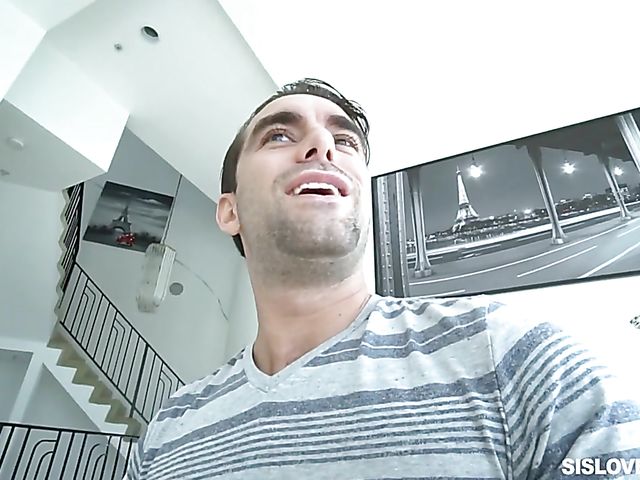 Step brother fucks his tiny teen sister Izzy Lush