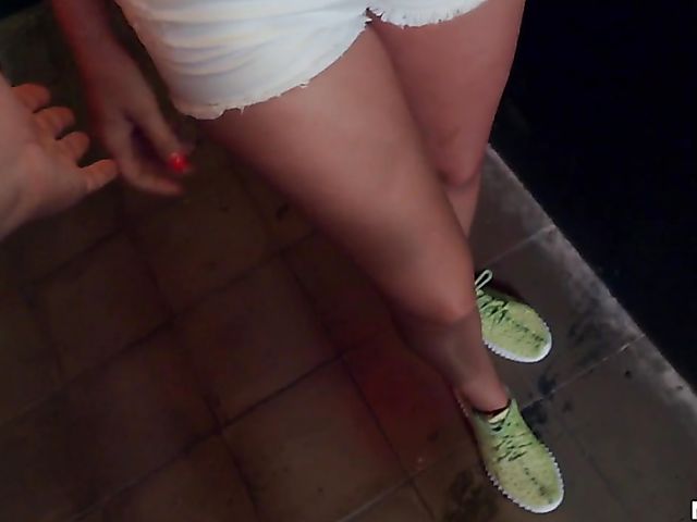 Money for sex with busty barmaid Alyssia Kent