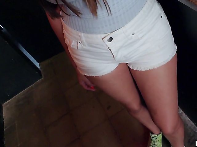 Money for sex with busty barmaid Alyssia Kent