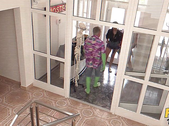  Hostel threesome after shower with Anya Krey and Katrina Moreno