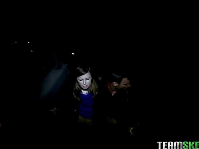 Quiet sex in the night with tattoo teen Avery Moon 