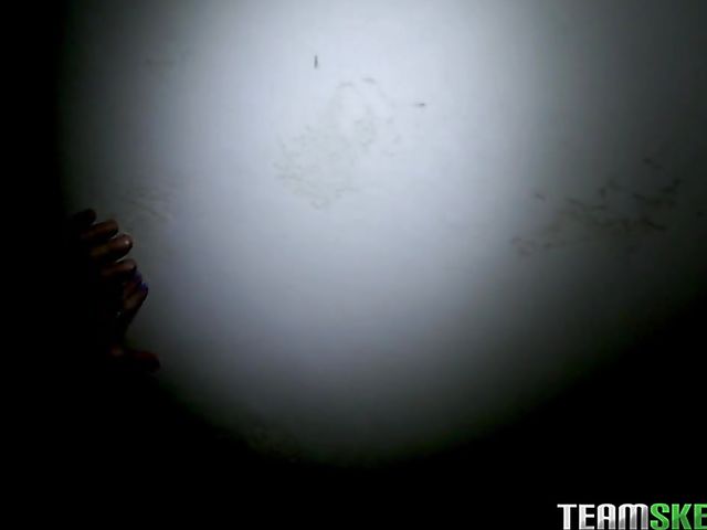 Quiet sex in the night with tattoo teen Avery Moon 