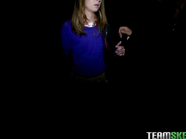 Quiet sex in the night with tattoo teen Avery Moon 