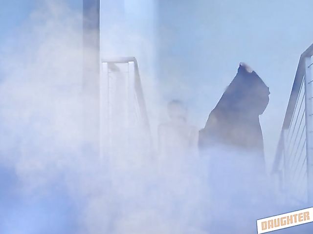 Daughter father foursome with Chanel Grey and Chloe Temple