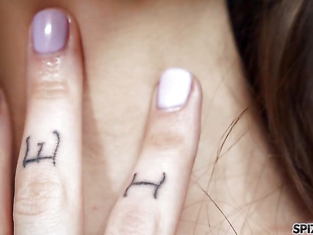 Throat fuck and quick doggy with Rocky Emerson