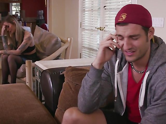 Anal affair with tattoo blonde Kleio Valentien