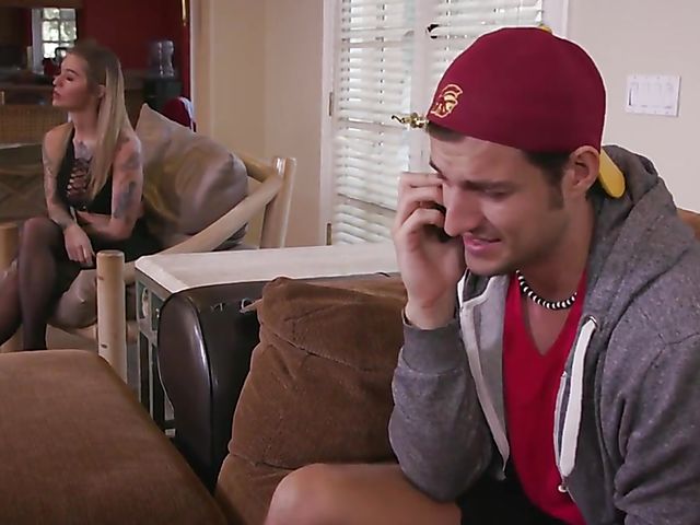 Anal affair with tattoo blonde Kleio Valentien