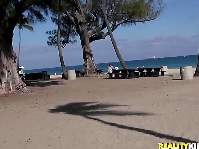 Easy redhead Kassondra Raine gets picked up and fucked