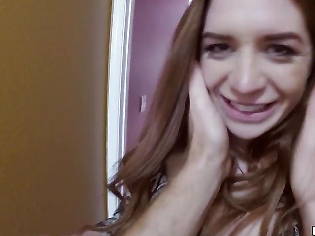 Hot babysitter Skye West gets caught