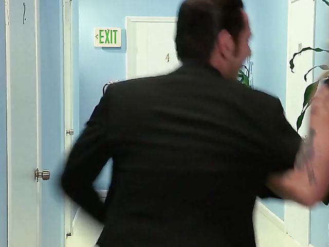 Tattooed blonde Kleio Valentien is way too horny