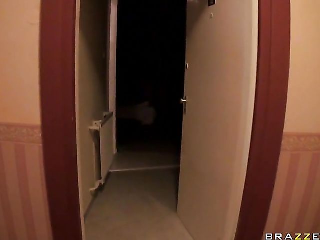 Hotel threesome with big titty pornstar Aletta Ocean