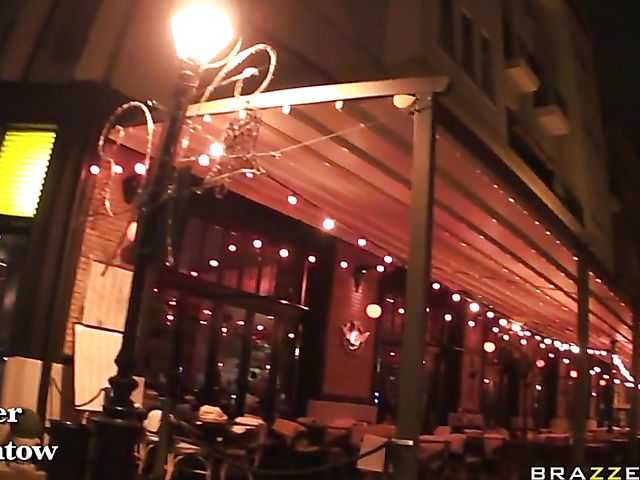 Hotel threesome with big titty pornstar Aletta Ocean