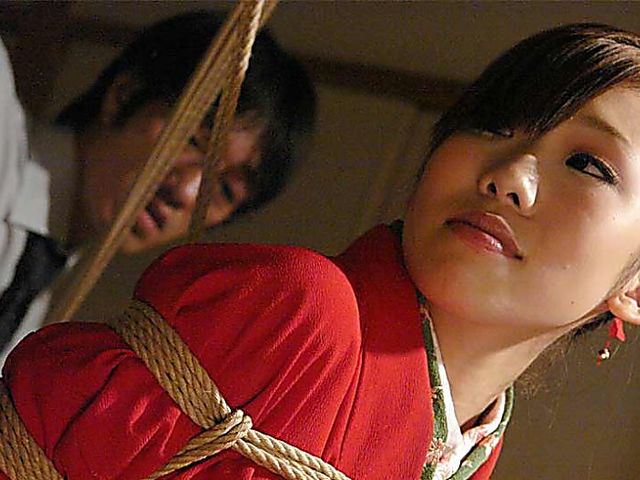 Helpless Japan slave gets her cunt attacked with toys