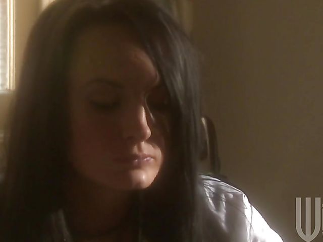 Alektra Blue lesbian entertainment with a blonde