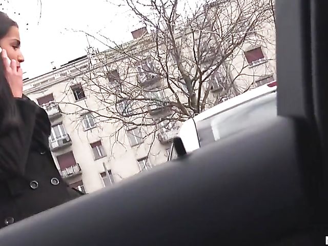 Backseat fuck with Hungarian chick Loren Minardi