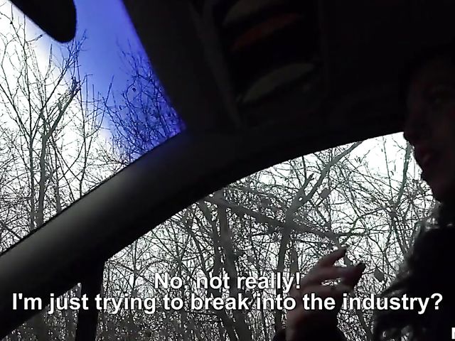 Car fuck with slut in stockings Vicky Love 