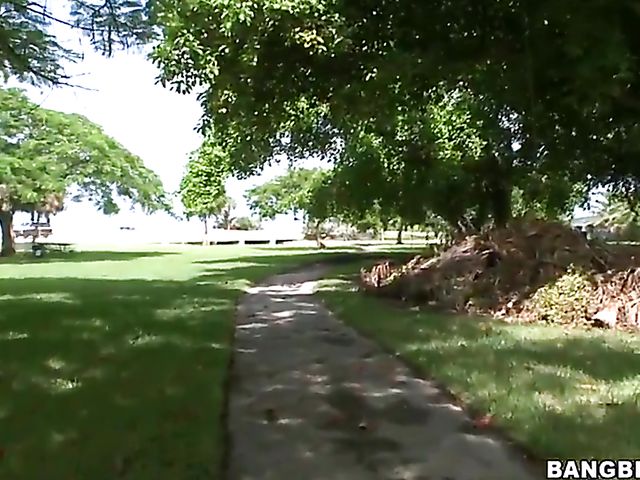 Paris Sweet's big cuban ass and tits make his cock hard