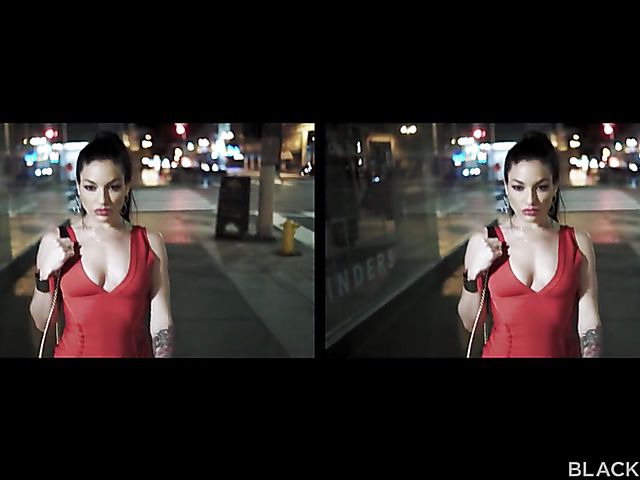 Hard black cock in horny Kissa Sins