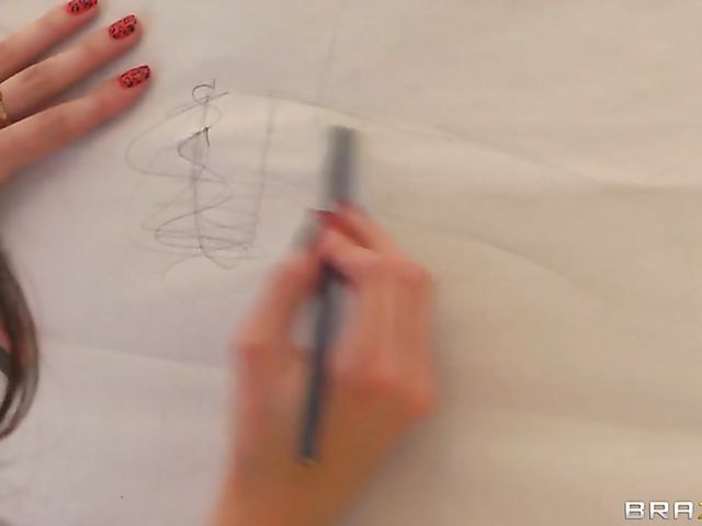 College blonde Carla Cox loves it big