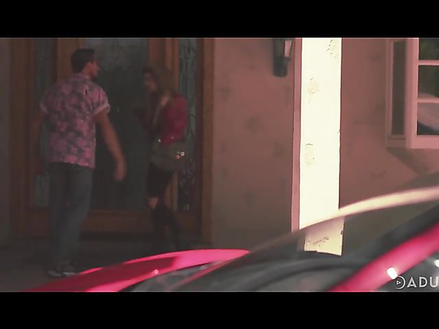 Lesbian twins go wild with skanky Kristen Scott