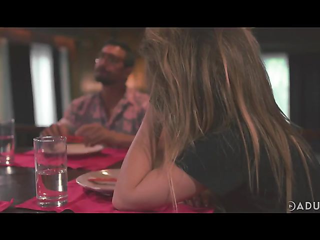 Lesbian twins go wild with skanky Kristen Scott