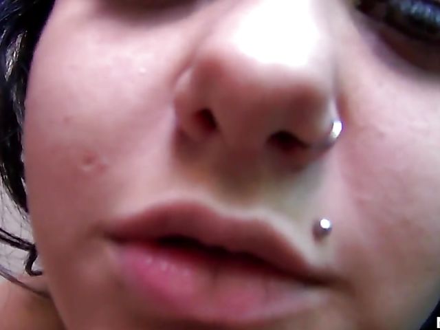 Smoking blowjob and some pounding with trashy Miya Monroe