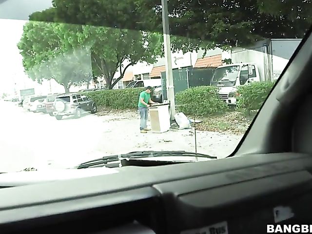 Bella Bellz ass tattoo exposed while fucking in Miami