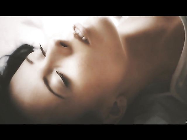 Erotic sex with raven-haired euro babe Lexi Layo